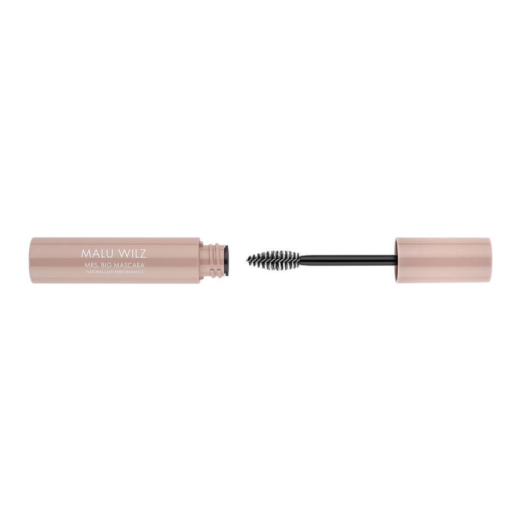 Malu Wilz Mrs. Big Mascara - charcoal (Frei von Mineraloel)