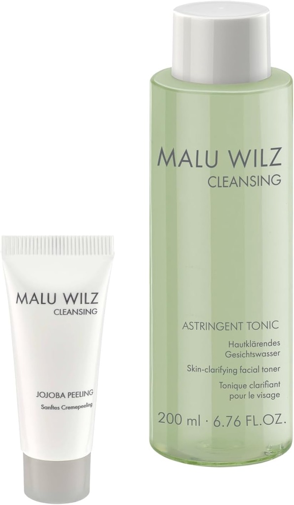 Malu Wilz Bundle Astringent Tonic & Mini Size Jojoba Peeling 10 ml