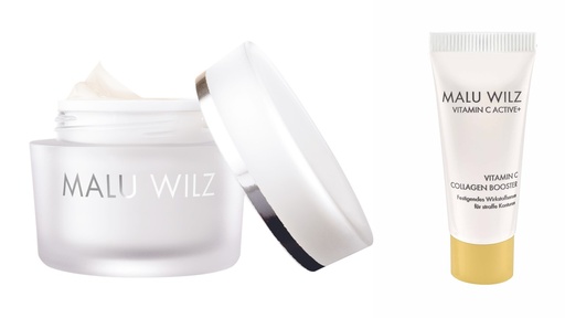 Malu Wilz Vitamin C Collagen Cream + Collagen Booster 10 ml (Peptide)