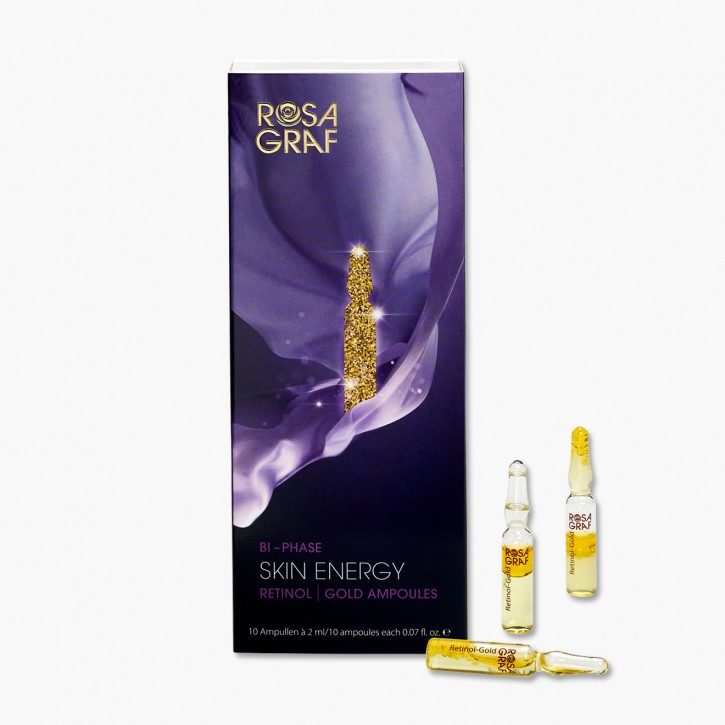 Rosa Graf 2-Phasen Skin Energy Retinol - Gold Ampulle 10 x 2 ml